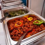 Restaurant buffet group dining moments from lounge events denim and diamonds Kenya at Nairobi Kenya Agriculture House 1st Floor Harambee Avenue