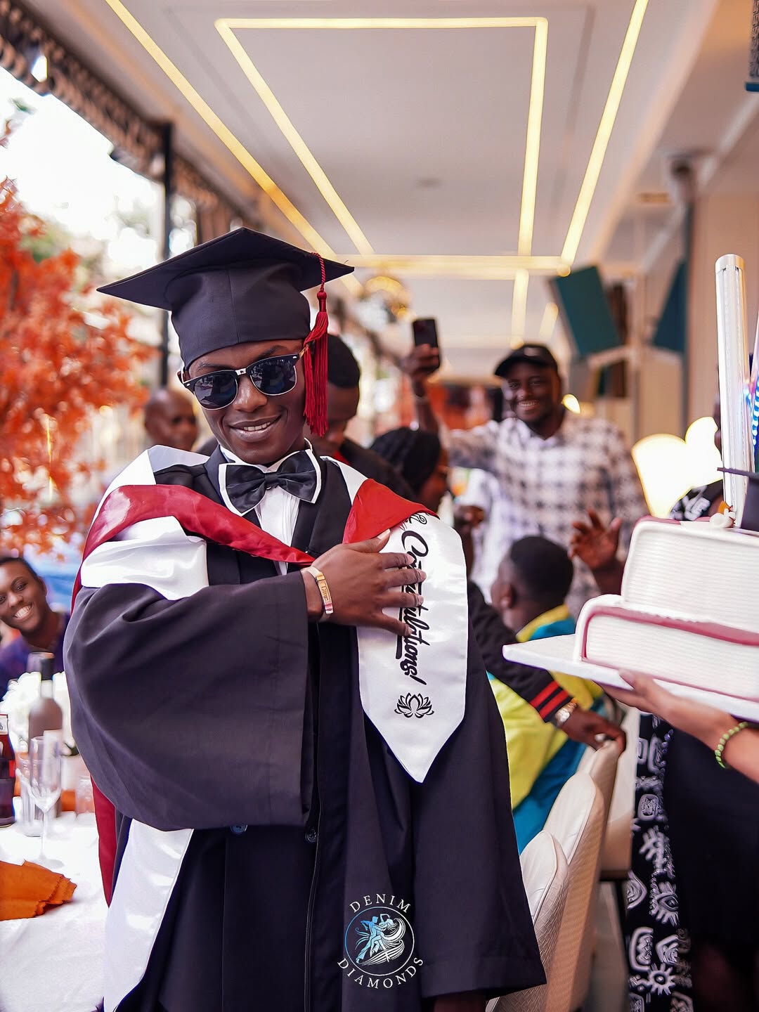 Celebration moments graduation party private hosting event during events booking at a restaurant lounge denim and diamonds Kenya
