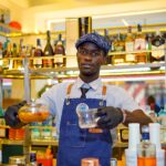 Bar service scenes shown in restaurant gallery Kenya at Agriculture House, 1st Floor, Harambee Avenue, Nairobi, Kenya