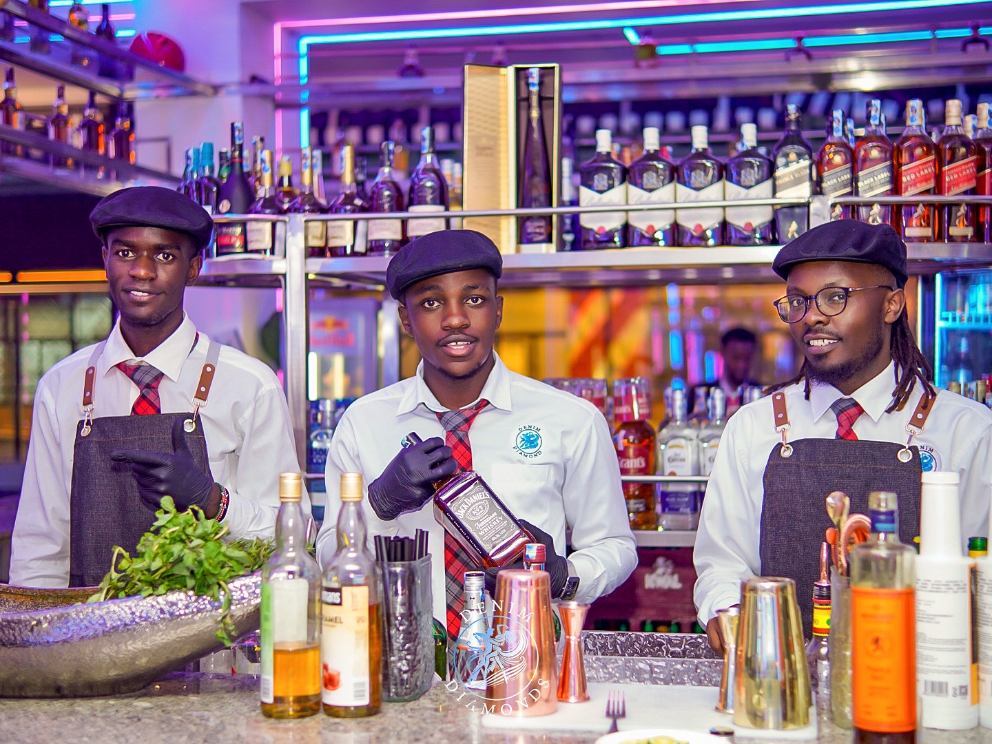 Bar service scenes shown in restaurant gallery Kenya at Agriculture House, 1st Floor, Harambee Avenue, Nairobi, Kenya