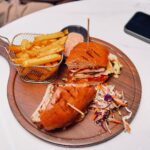 Grilled and plated meals at denim & diamonds a stylish restaurant lounge in nairobis central business district Kenya