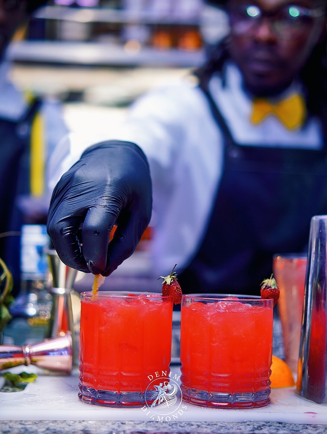 Premium drinks selection at a restaurant lounge denim & diaiomnds cbd nairobi agriculture house 1st floor Kenya