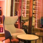 Lounge-style interior design at a denim and diamonds restaurant lounge nairobi cbd agriculture house first floor harmabee avenue Kenya